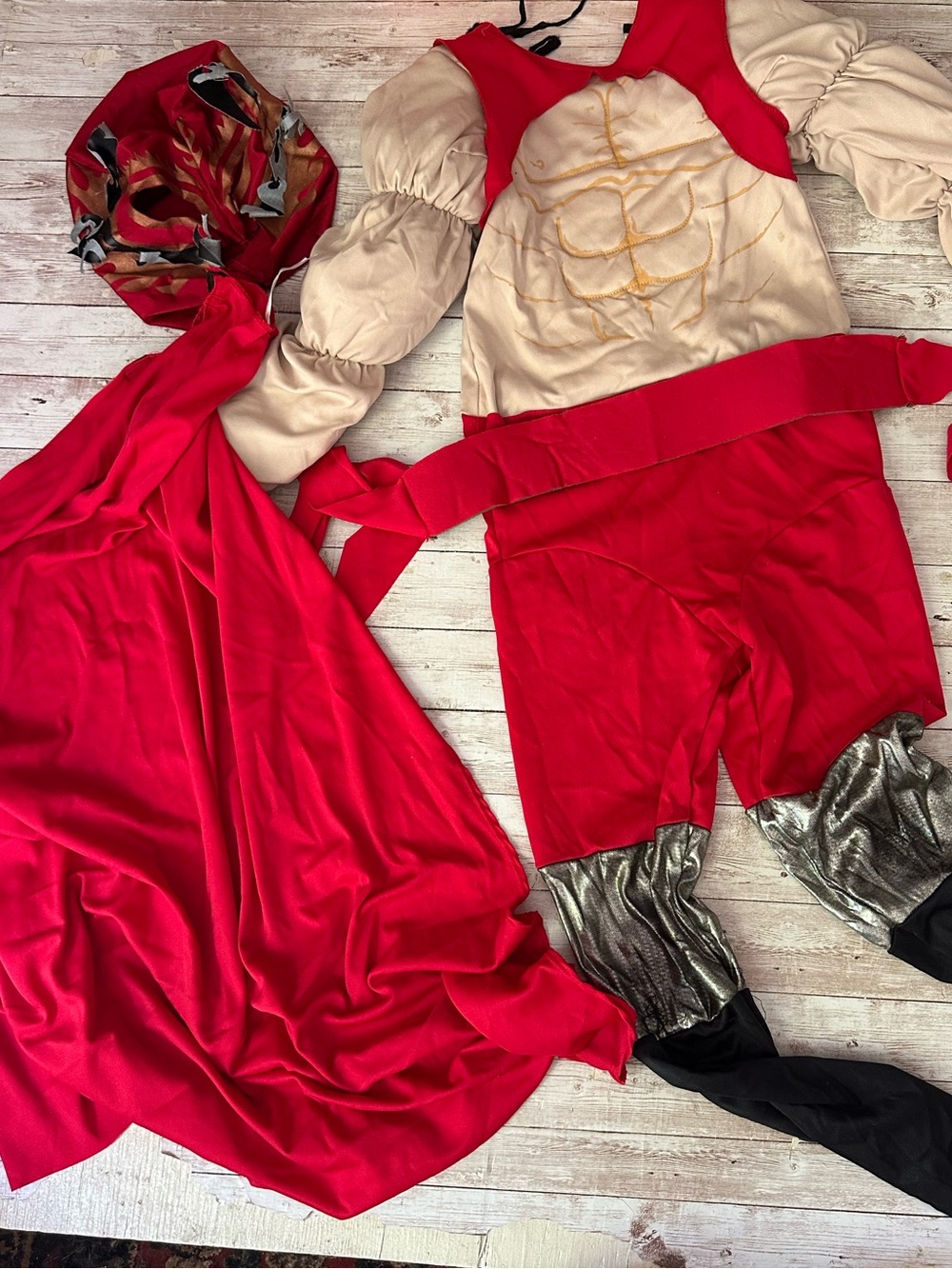 California Costumes Red and Cream El Diablo Luchadore